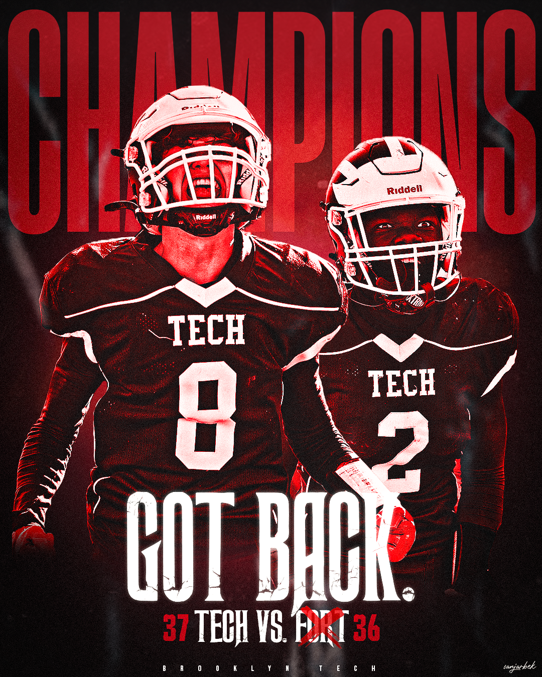 Sports Poster Design sample 2