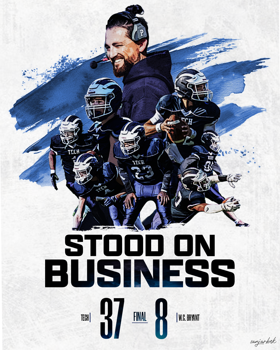 Sports Poster Design sample 3